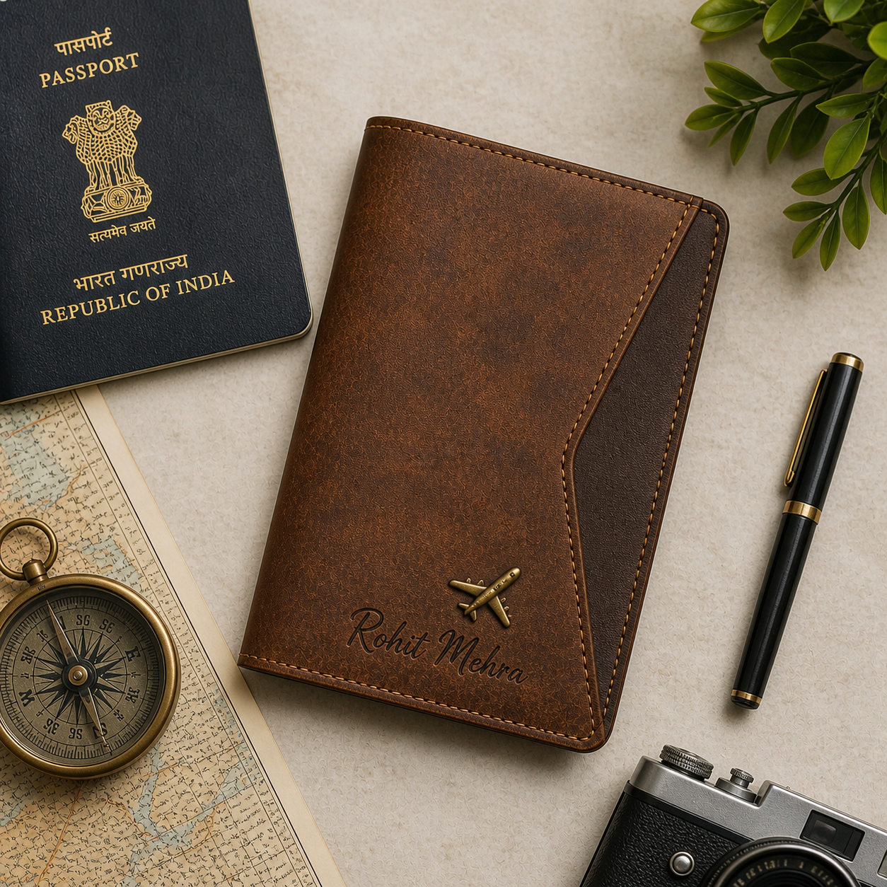 Personalised Passport Cover