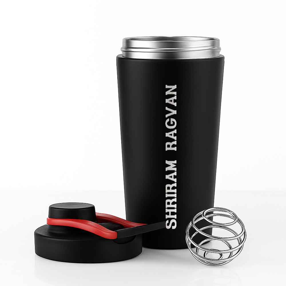 Customized Protein Shaker Bottle for Workouts Custom Gym Sipper with Whisk Ball