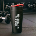 Custom Protein Shaker Bottle Mixer Sippers Gym Workouts with Whisk Ball