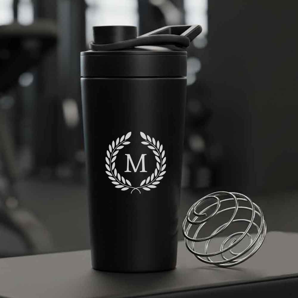Custom Shaker Bottle for Protein Mixer Sippers Gym Workouts with Whisk Ball