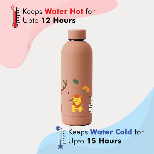 Kookumber - Personalised Water Bottle - Zoo Kingdom