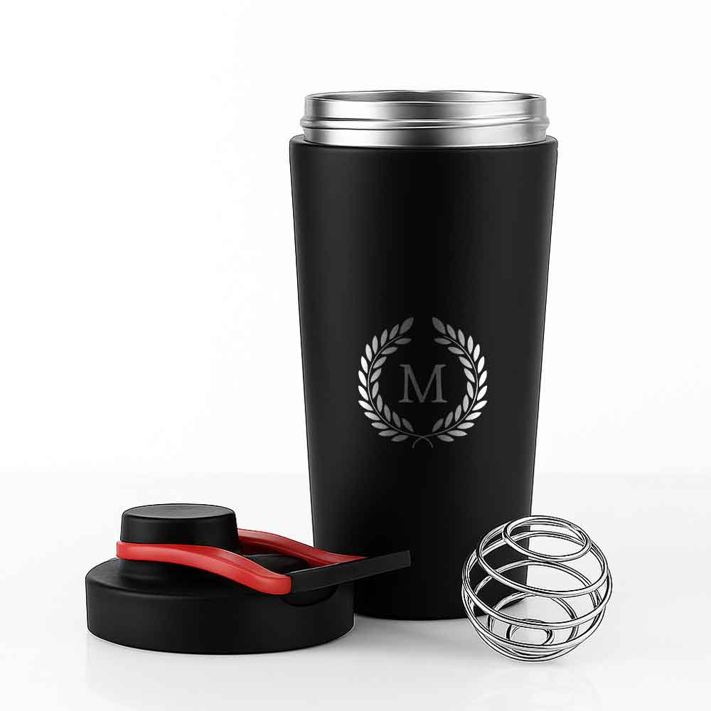 Custom Shaker Bottle for Protein Mixer Sippers Gym Workouts with Whisk Ball