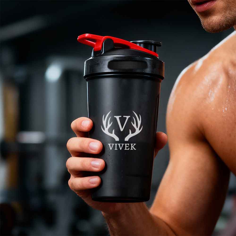 Customized Protein Gym Shaker Bottle for Workouts Custom Gym Sipper with Whisk Ball