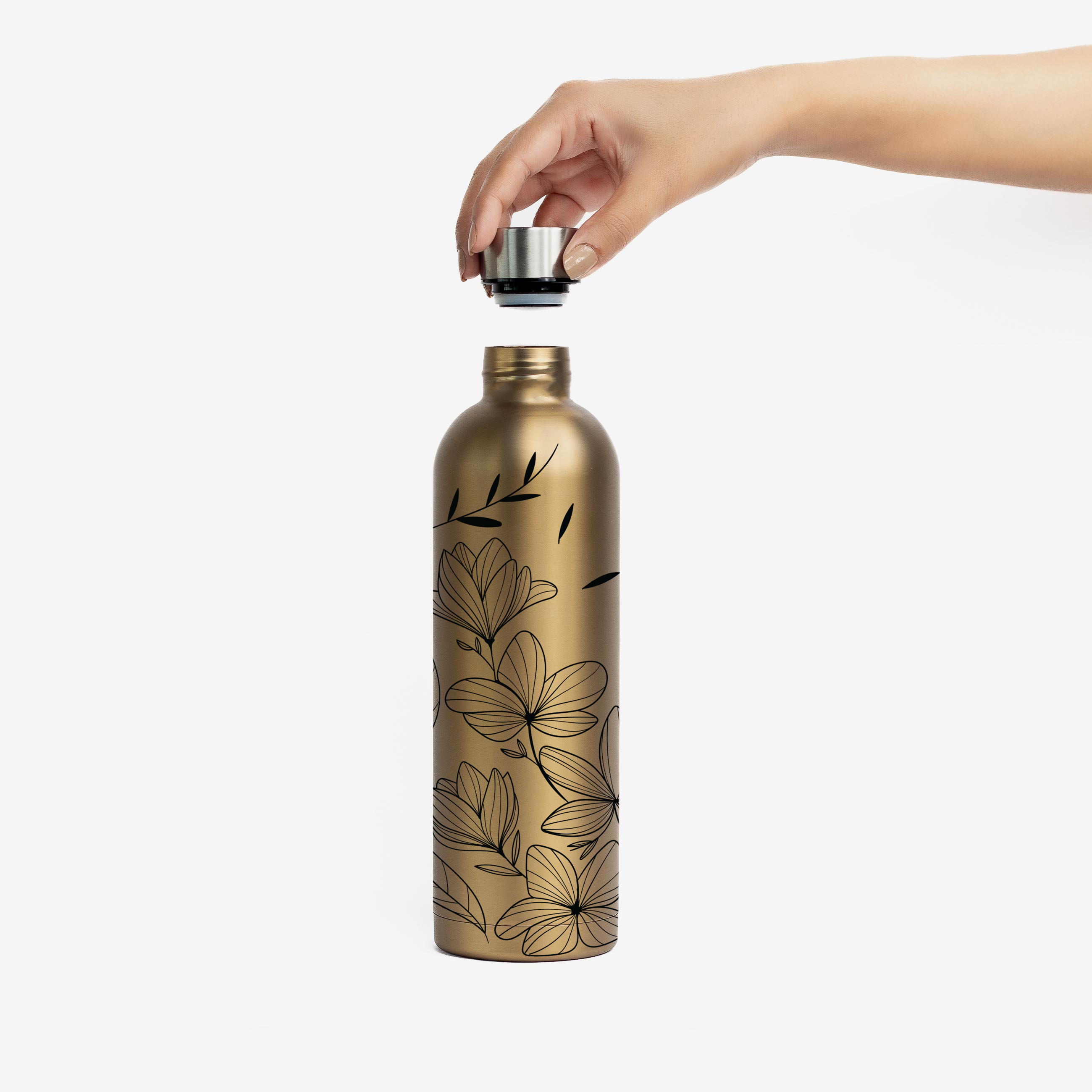 Kookumber Insulated Water Bottle - Flora