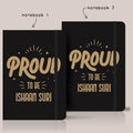 Personalized Pride & Proud Art Notebook - Set of 2 - Gift Lift