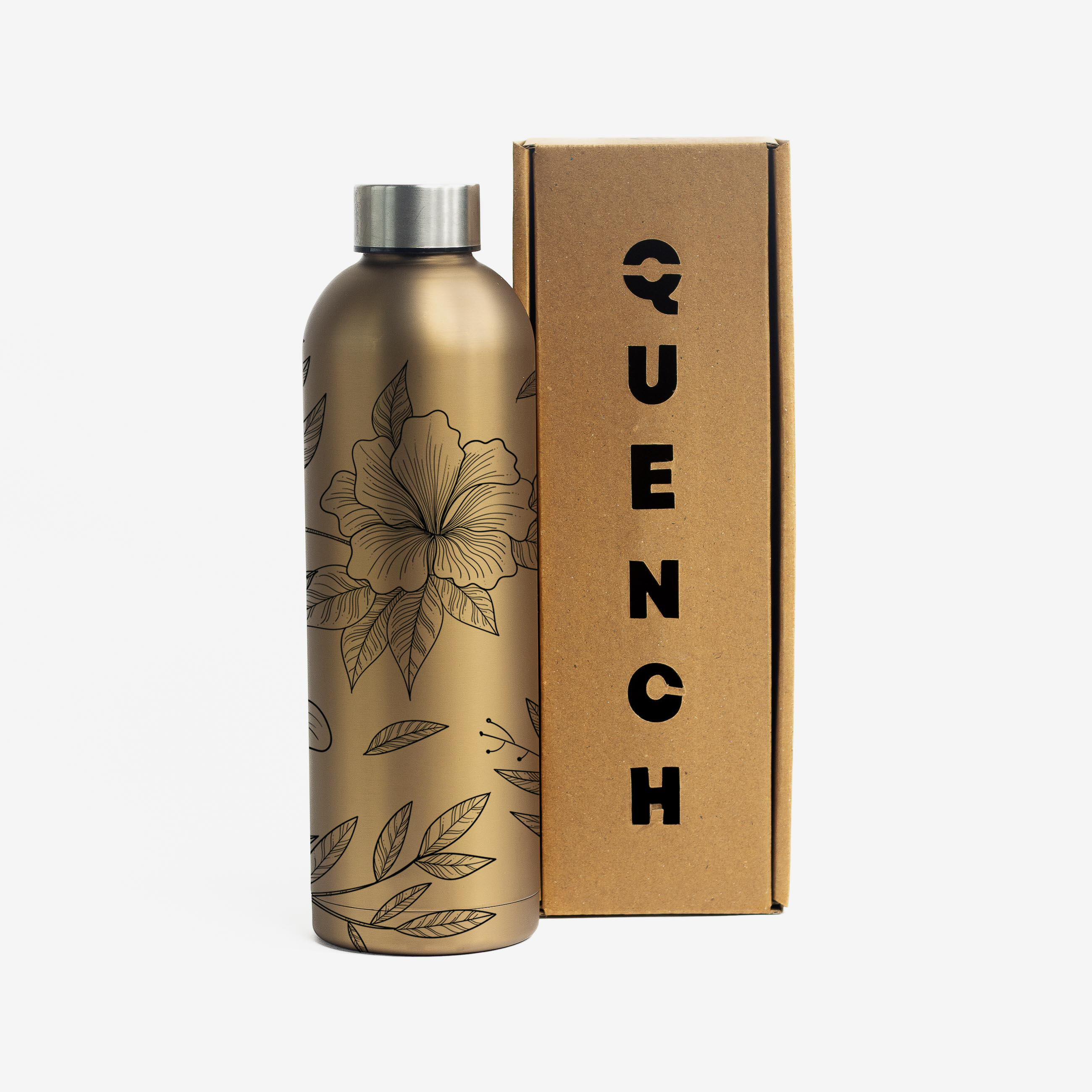 Kookumber Insulated Water Bottle - Hibiscus