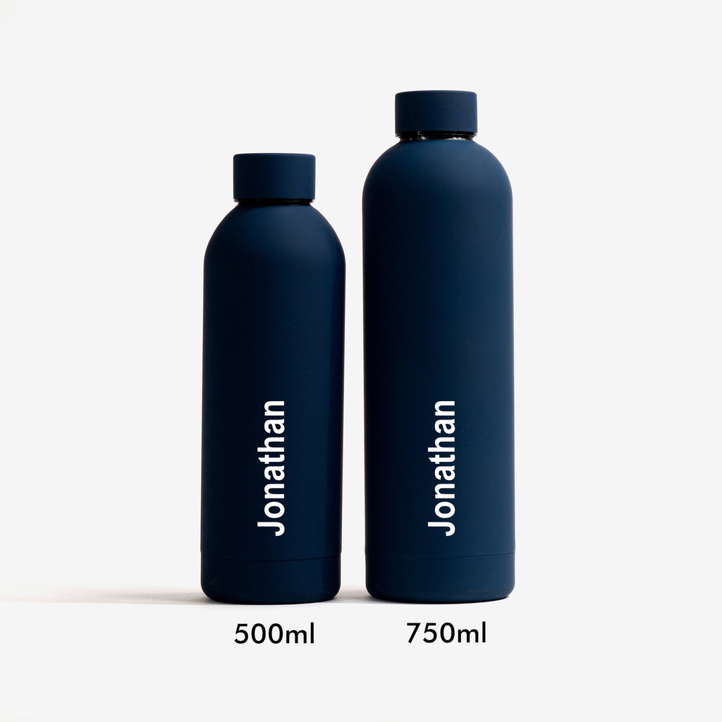 Kookumber - Personalised Water Bottle - Space Blue