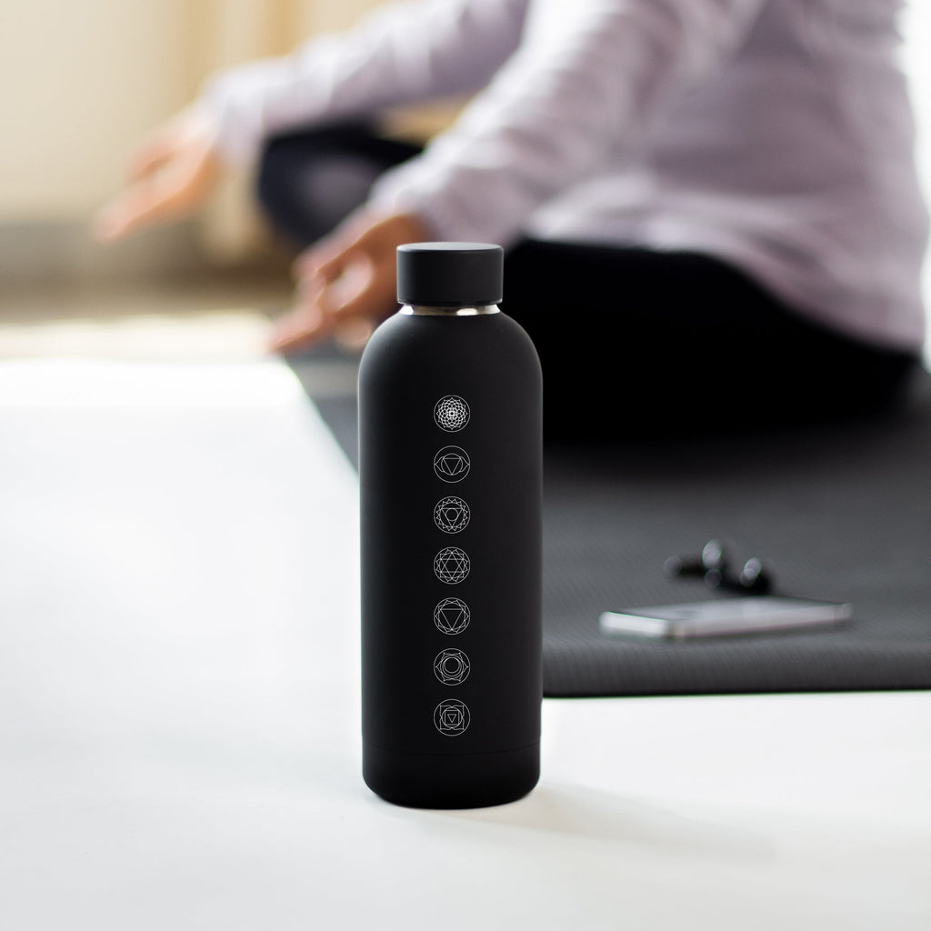 Kookumber - Personalised Water Bottle - Chakra Flow