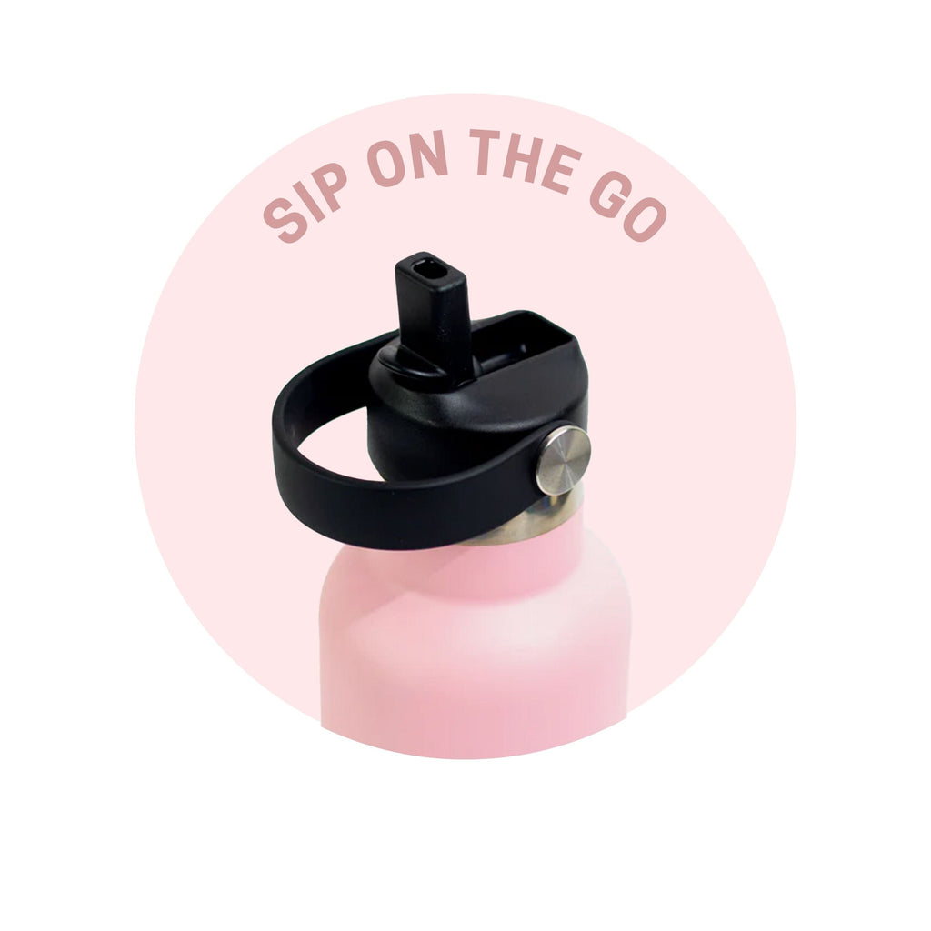 Kookumber Plus- Personalised Sipper Water Bottle - Pink