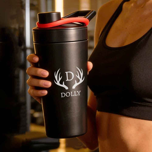 Customized Protein Gym Shaker Bottle for Workouts Custom Gym Sipper with Whisk Ball