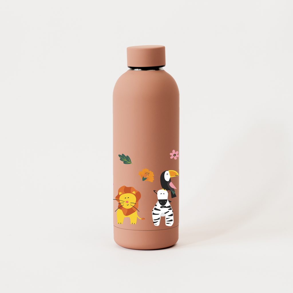 Kookumber - Personalised Water Bottle - Zoo Kingdom