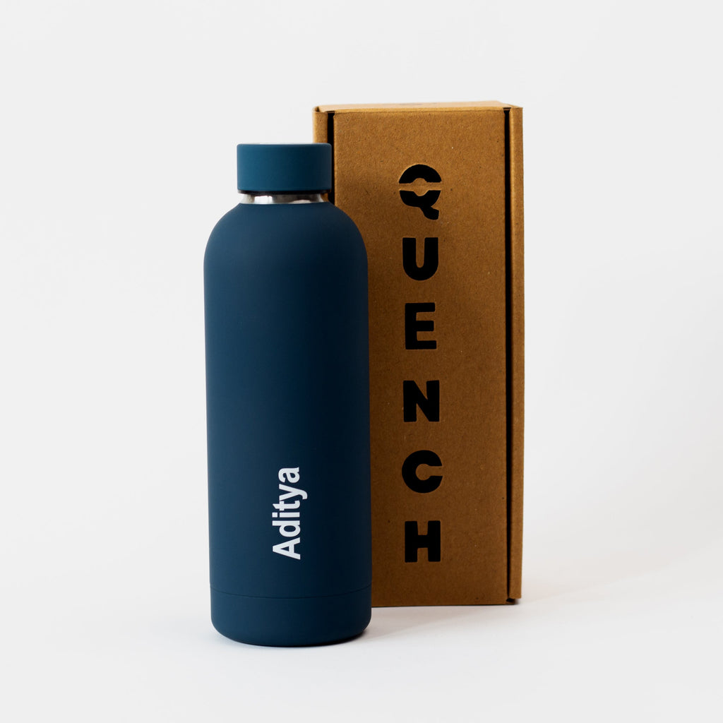 Kookumber - Personalised Water Bottle - Gift for Men