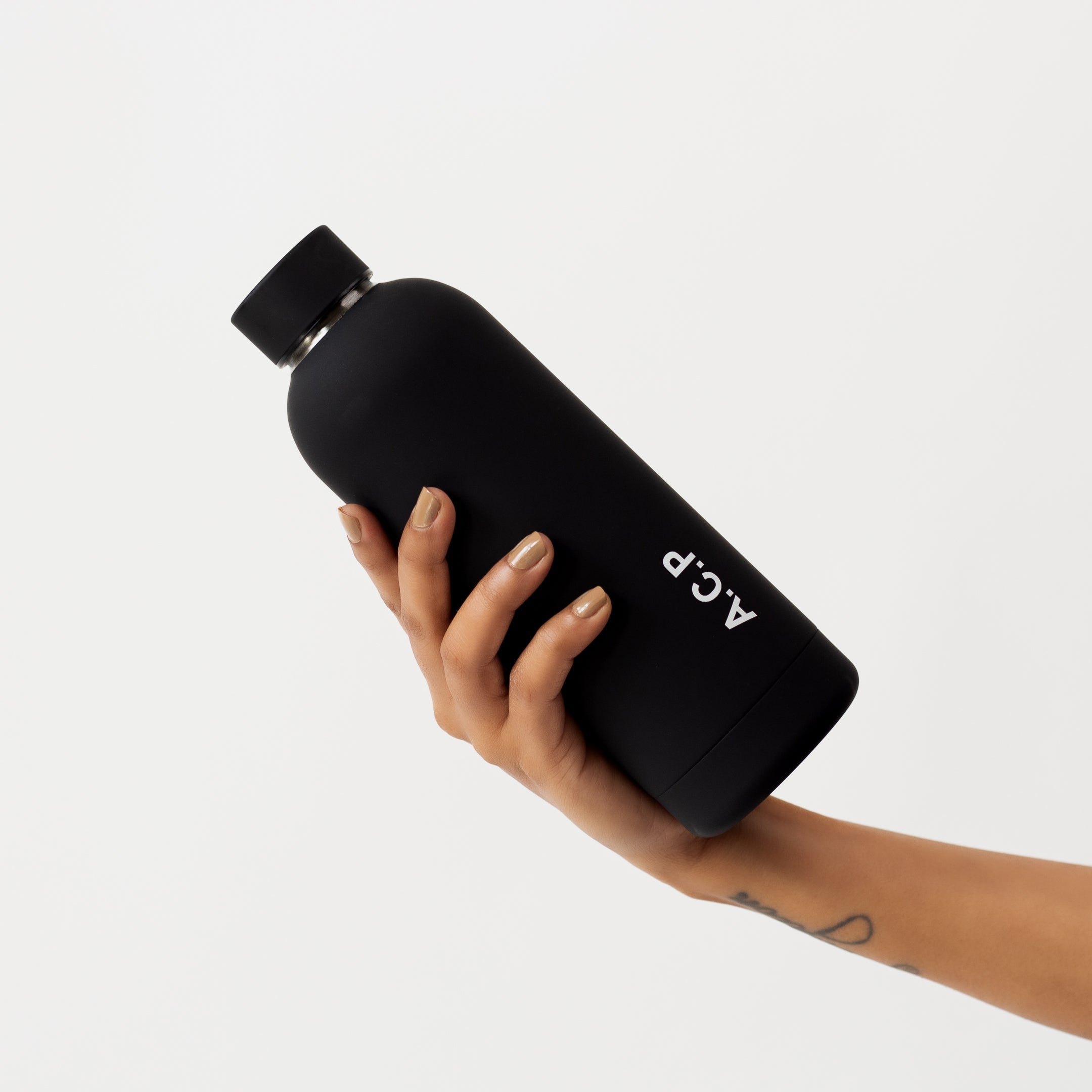Kookumber - Personalised Water Bottle - Black