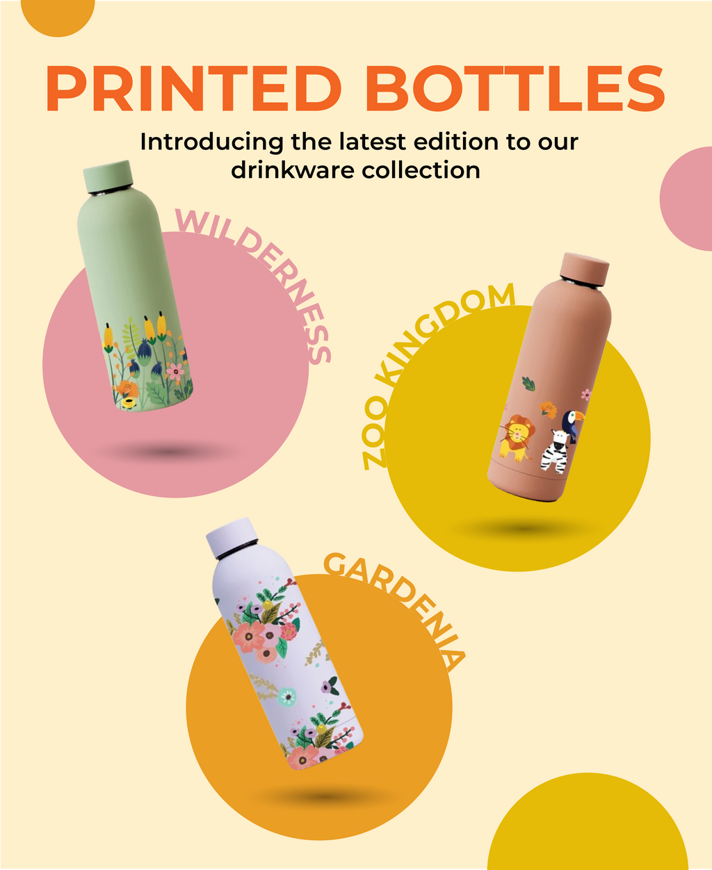 Kookumber - Personalised Water Bottle - Wilderness