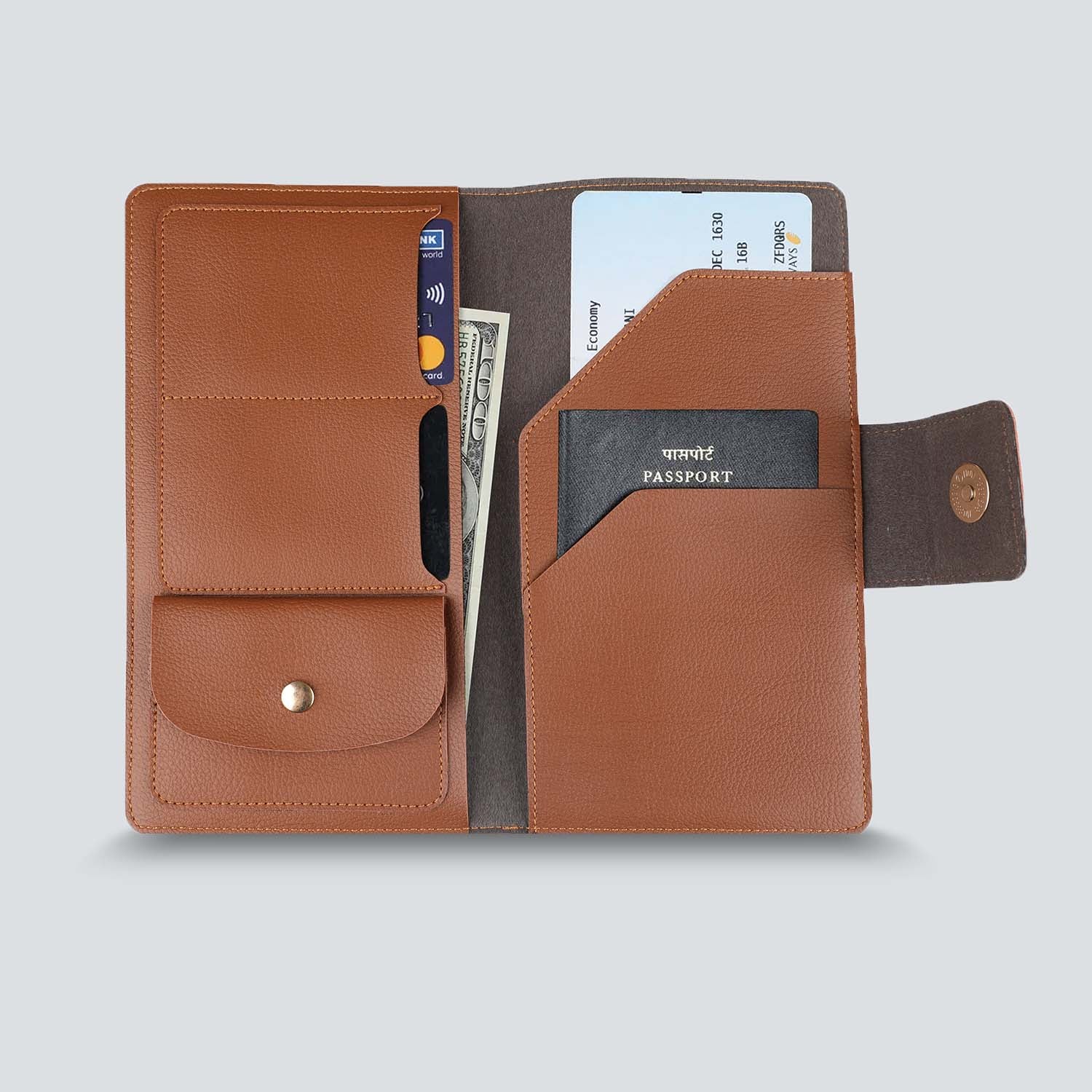 PERSONALISED TRAVEL WALLET - PRINTED