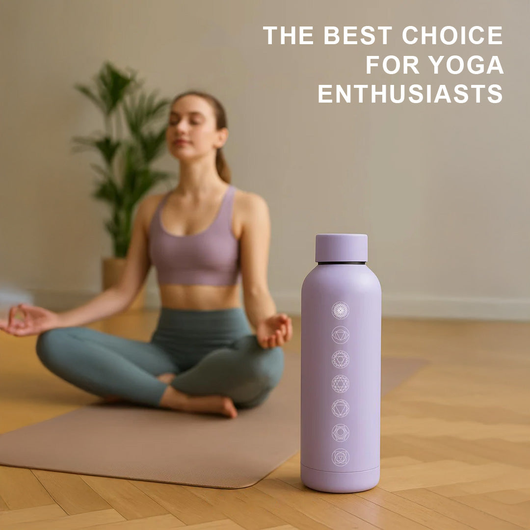 Kookumber - Personalised Water Bottle - Chakra Flow