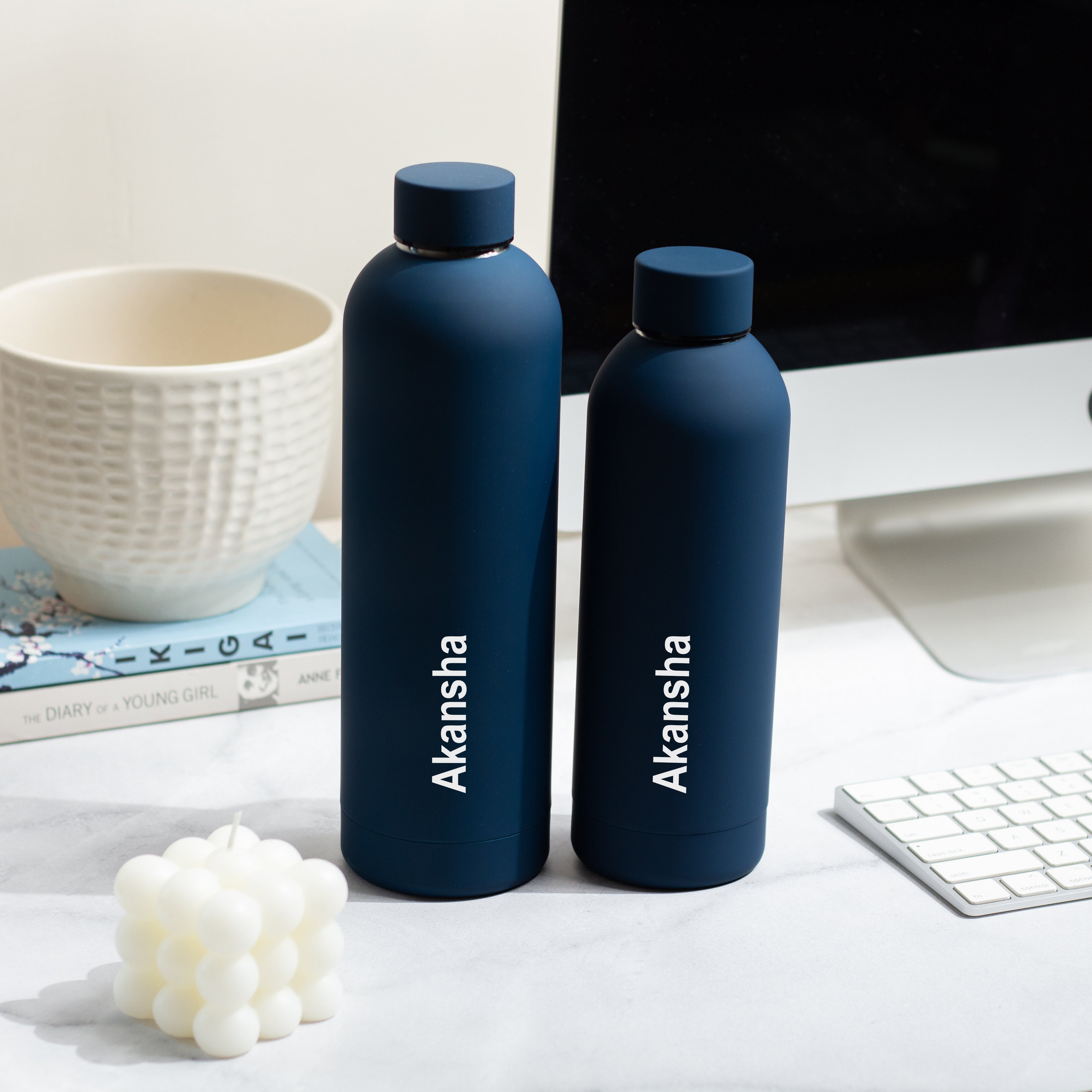 Kookumber - Personalised Water Bottle - Gift for Men