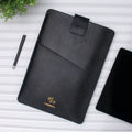 PERSONALISED LAPTOP/ DOCUMENT SLEEVE (13 Inch) - BLACK