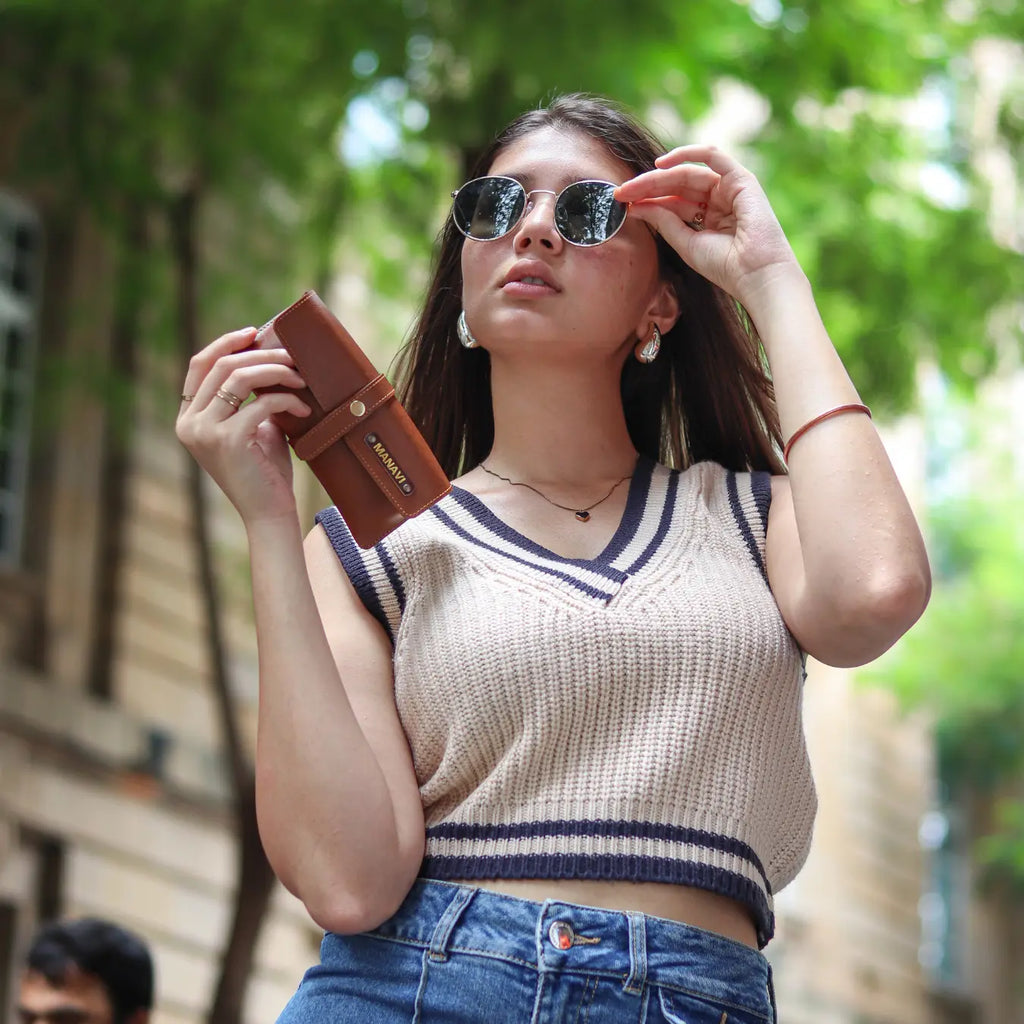 PERSONALISED EYEWEAR CASE - BLACK