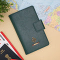 PERSONALISED FAMILY PASSPORT COVER - GREEN