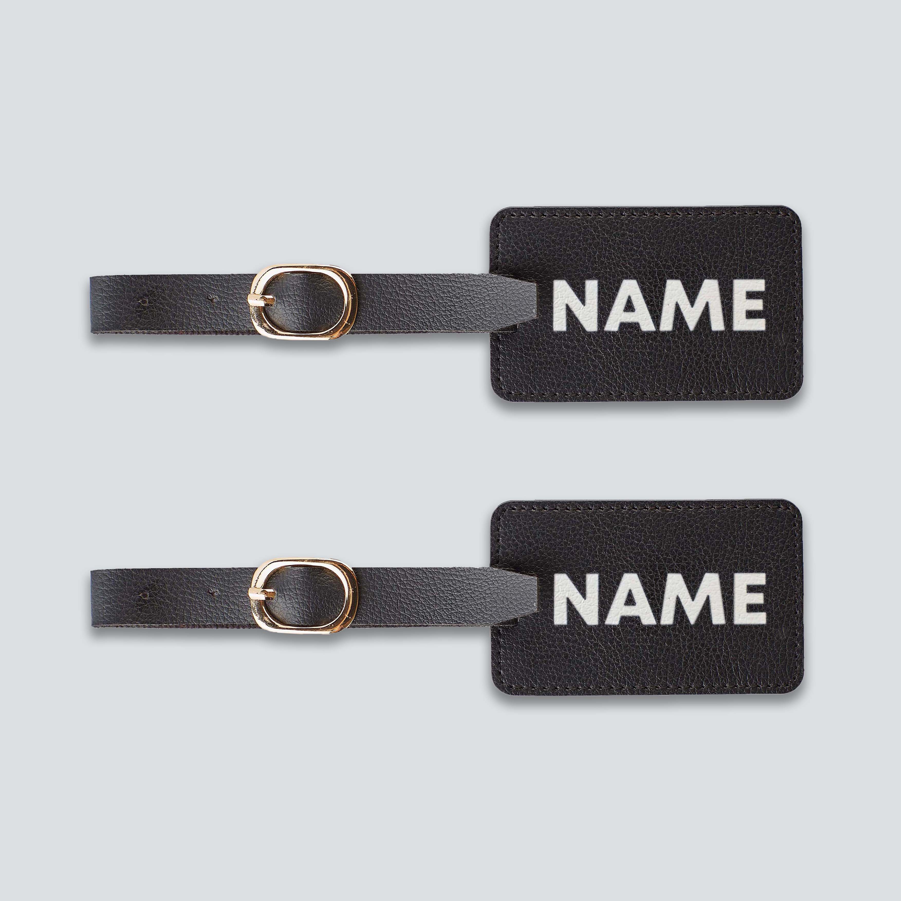 PERSONALISED LUGGAGE TAGS (SET OF 2) - PRINTED