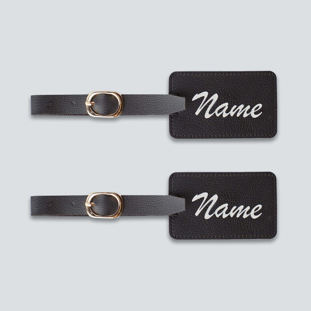 PERSONALISED LUGGAGE TAGS (SET OF 2) - PRINTED