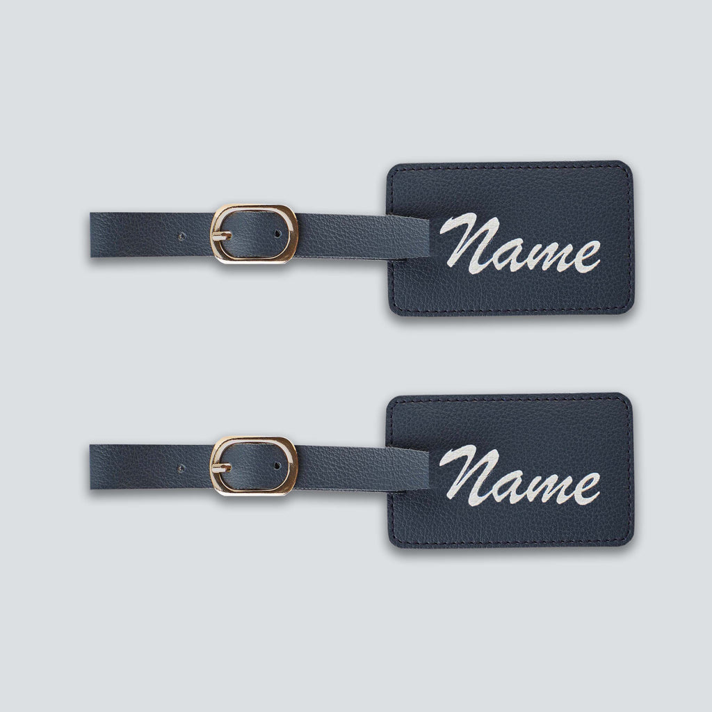 PERSONALISED LUGGAGE TAGS (SET OF 2) - PRINTED