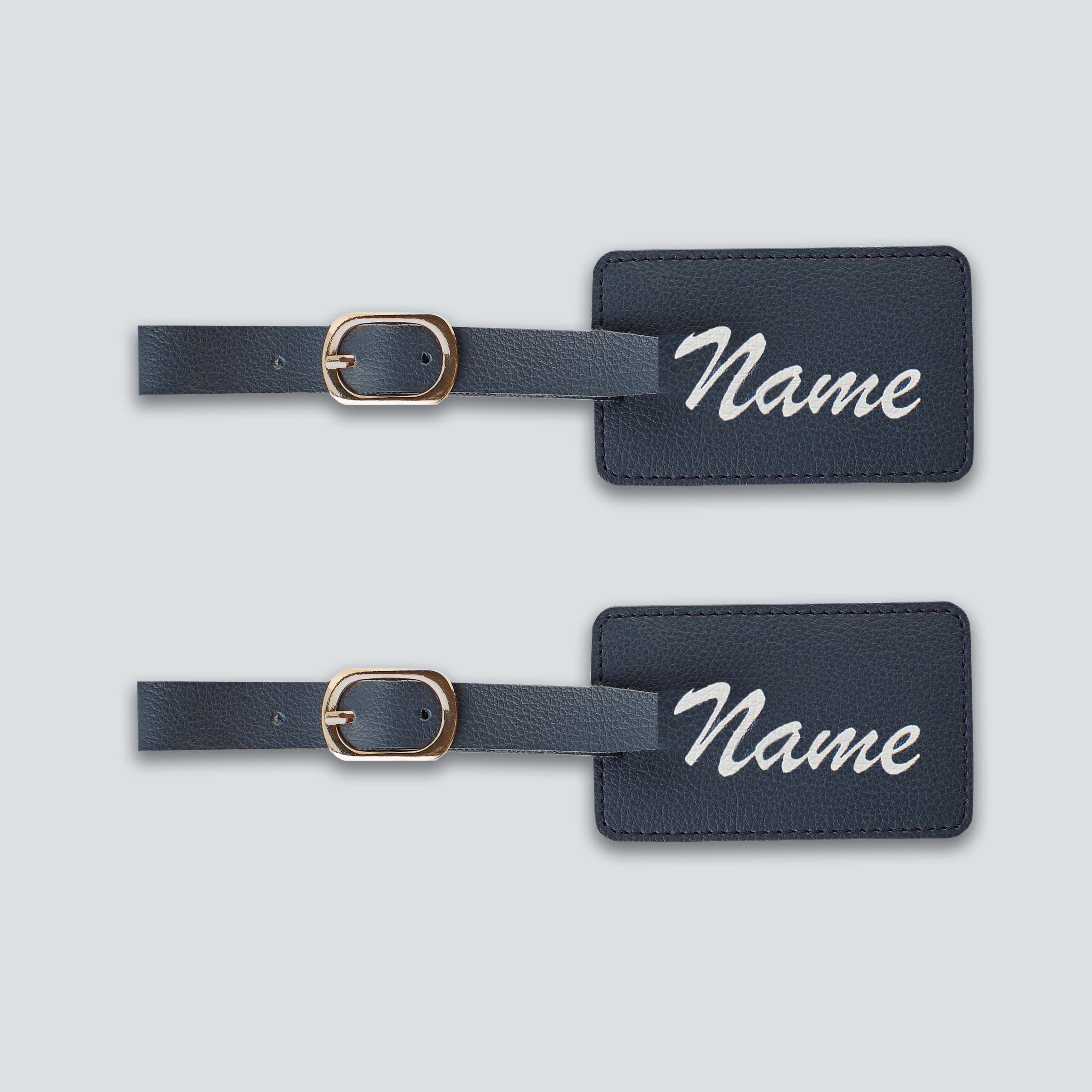 PERSONALISED LUGGAGE TAGS (SET OF 2) - PRINTED