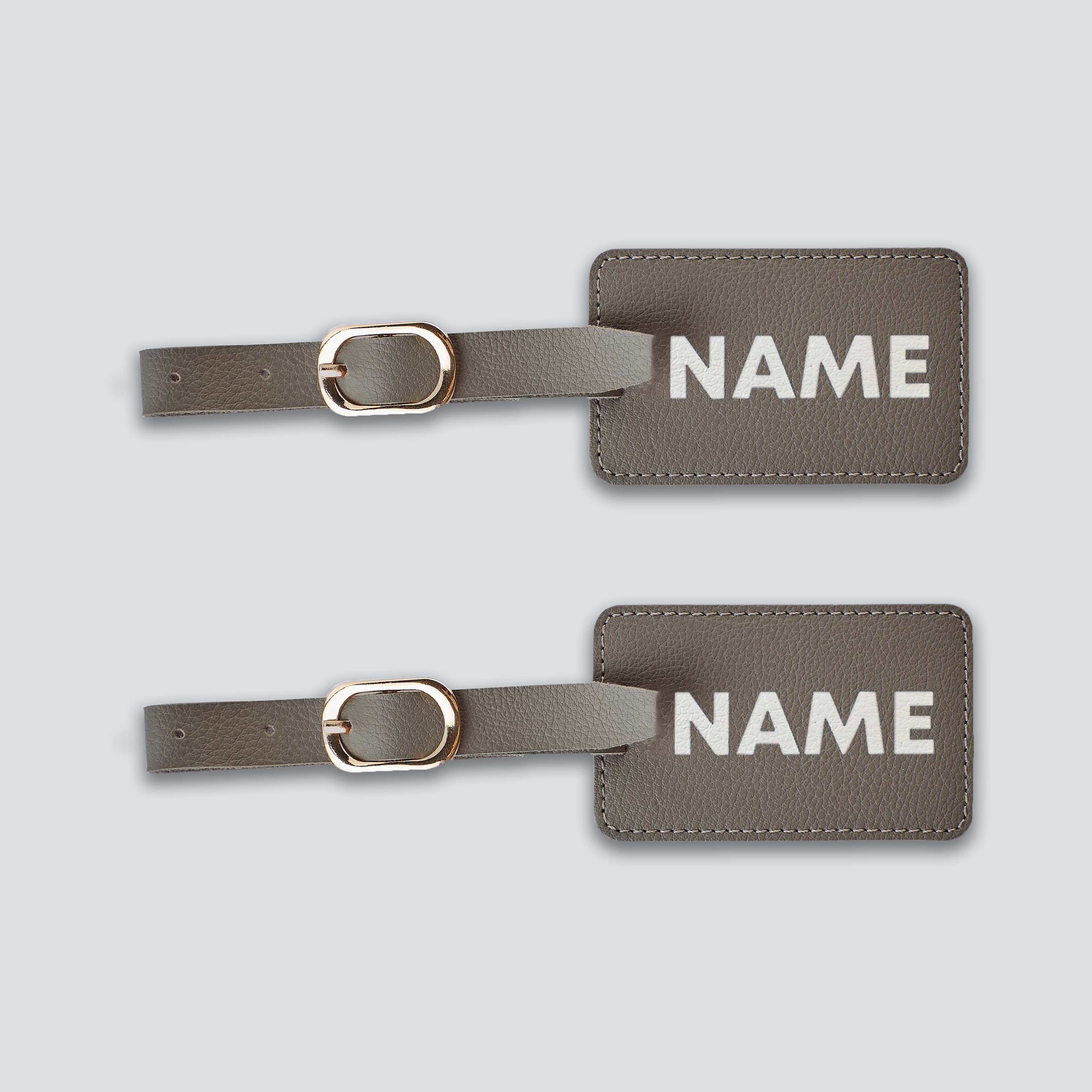PERSONALISED LUGGAGE TAGS (SET OF 2) - PRINTED