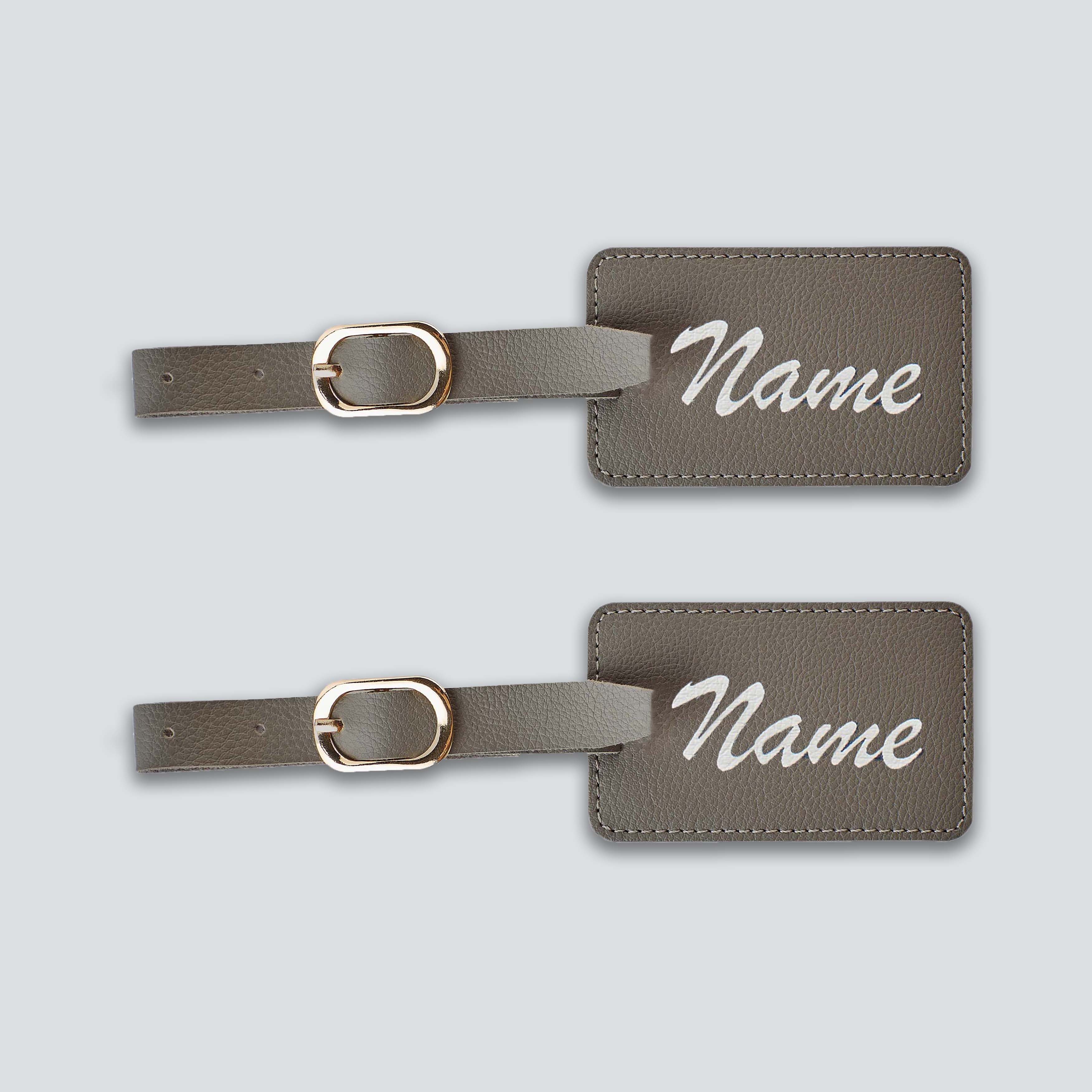 PERSONALISED LUGGAGE TAGS (SET OF 2) - PRINTED