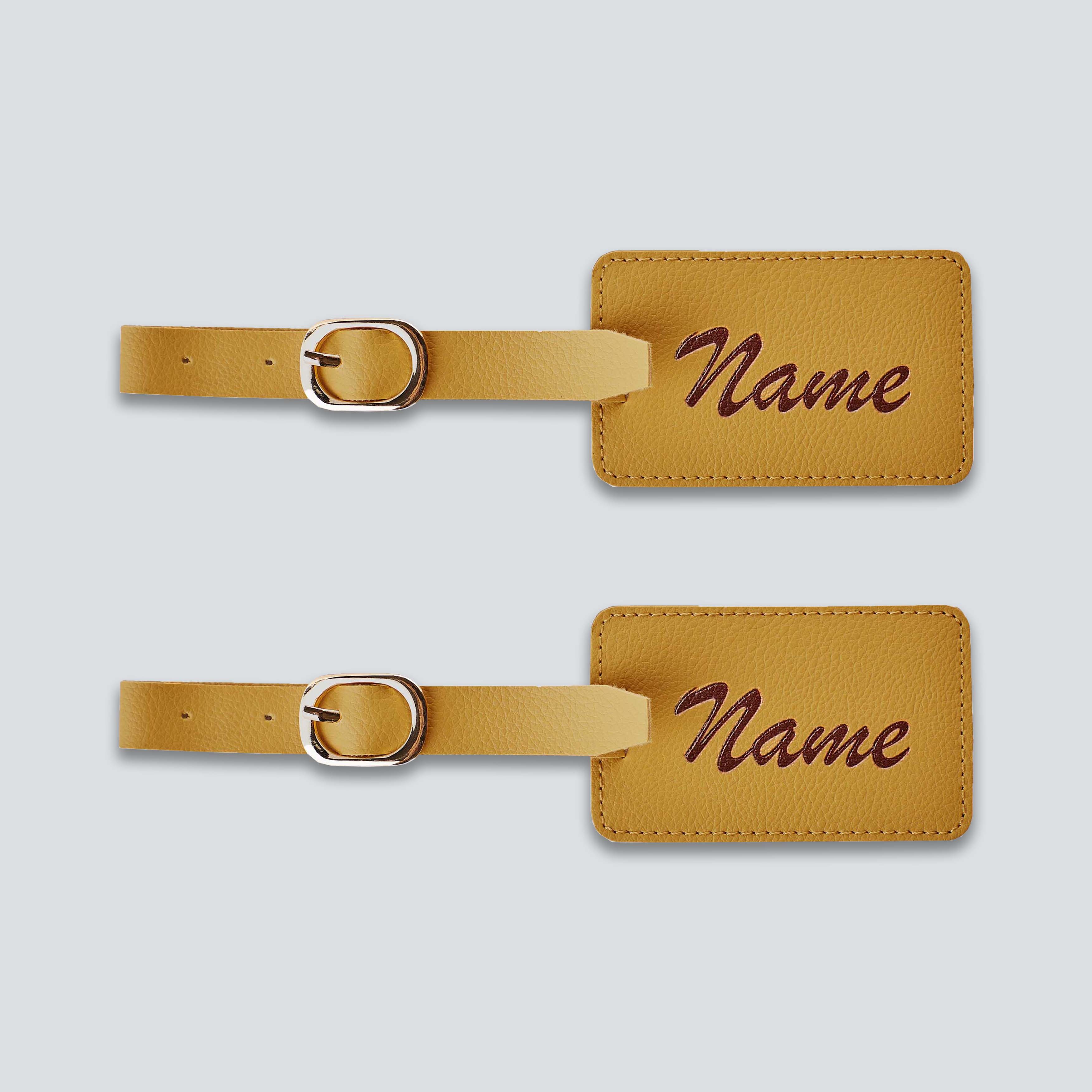 PERSONALISED LUGGAGE TAGS (SET OF 2) - PRINTED