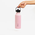 Kookumber Plus- Personalised Sipper Water Bottle - Pink