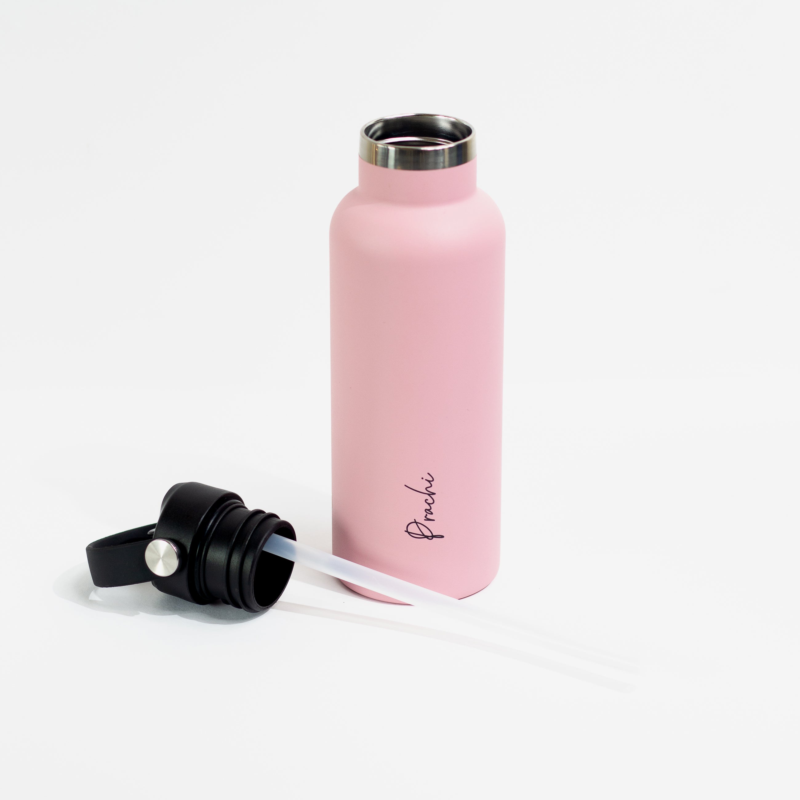 Kookumber Plus- Personalised Sipper Water Bottle - Pink