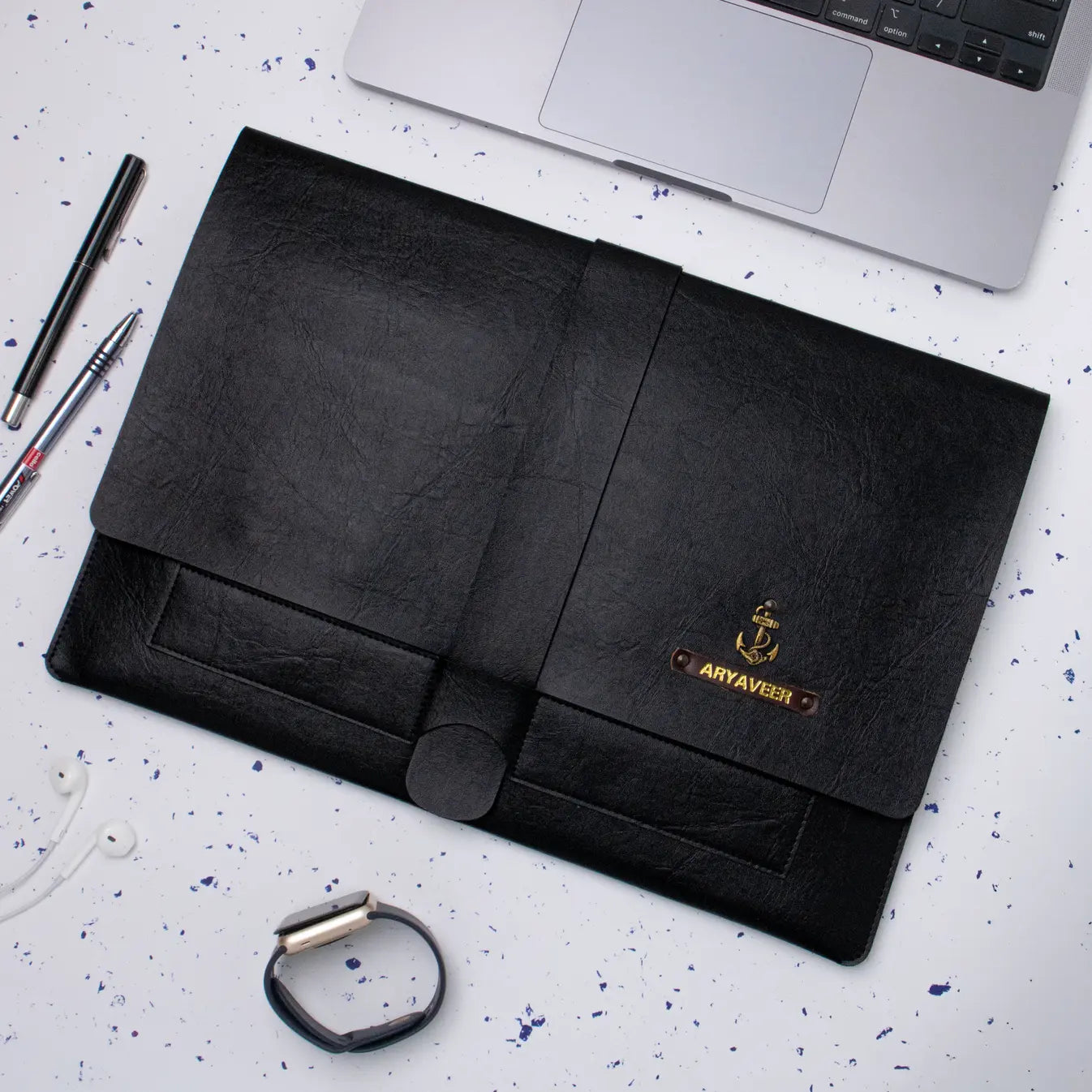 PERSONALISED LAPTOP ORGANISER (13-14 Inch) - BLACK
