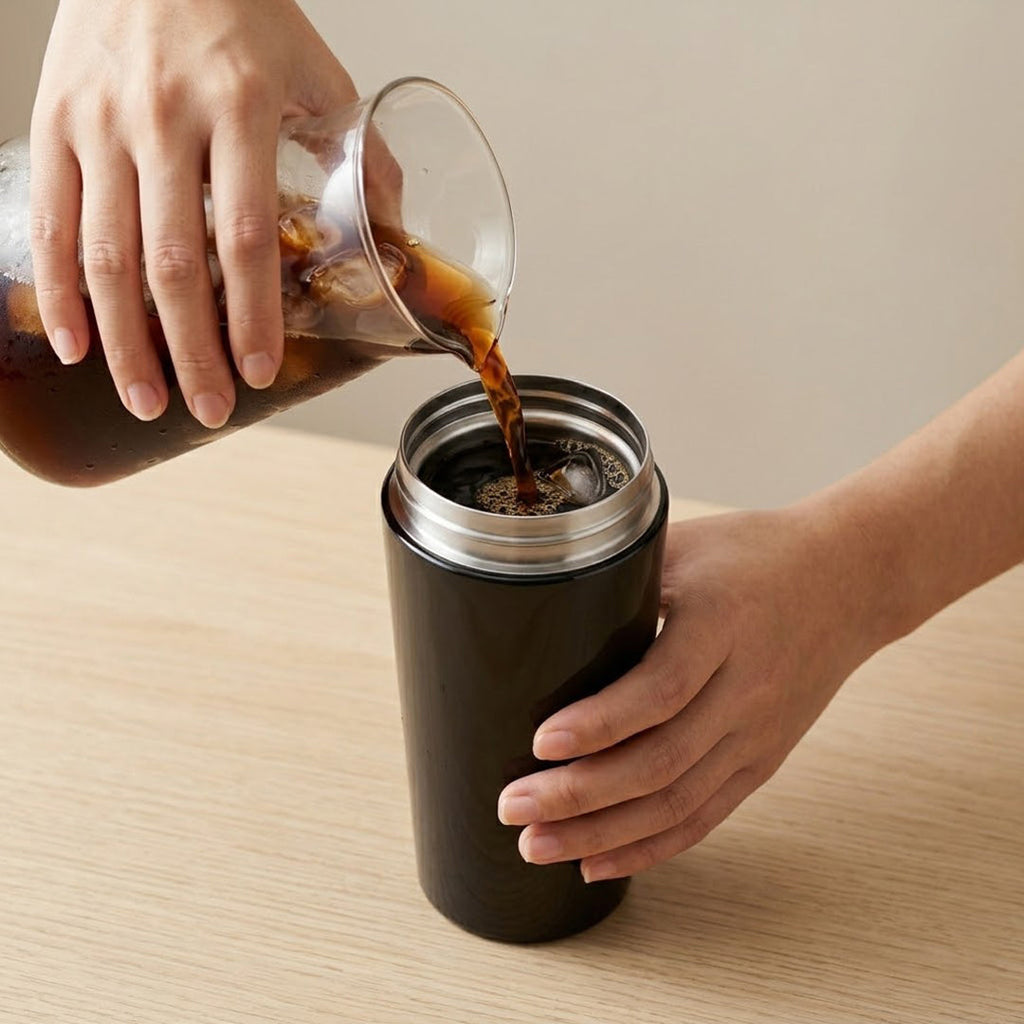 Personalised Flip-Lock Tumbler - Black