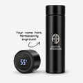 Personalised Monogram Name Art Temperature Bottle (Hot & Cold Temperature Flask)
