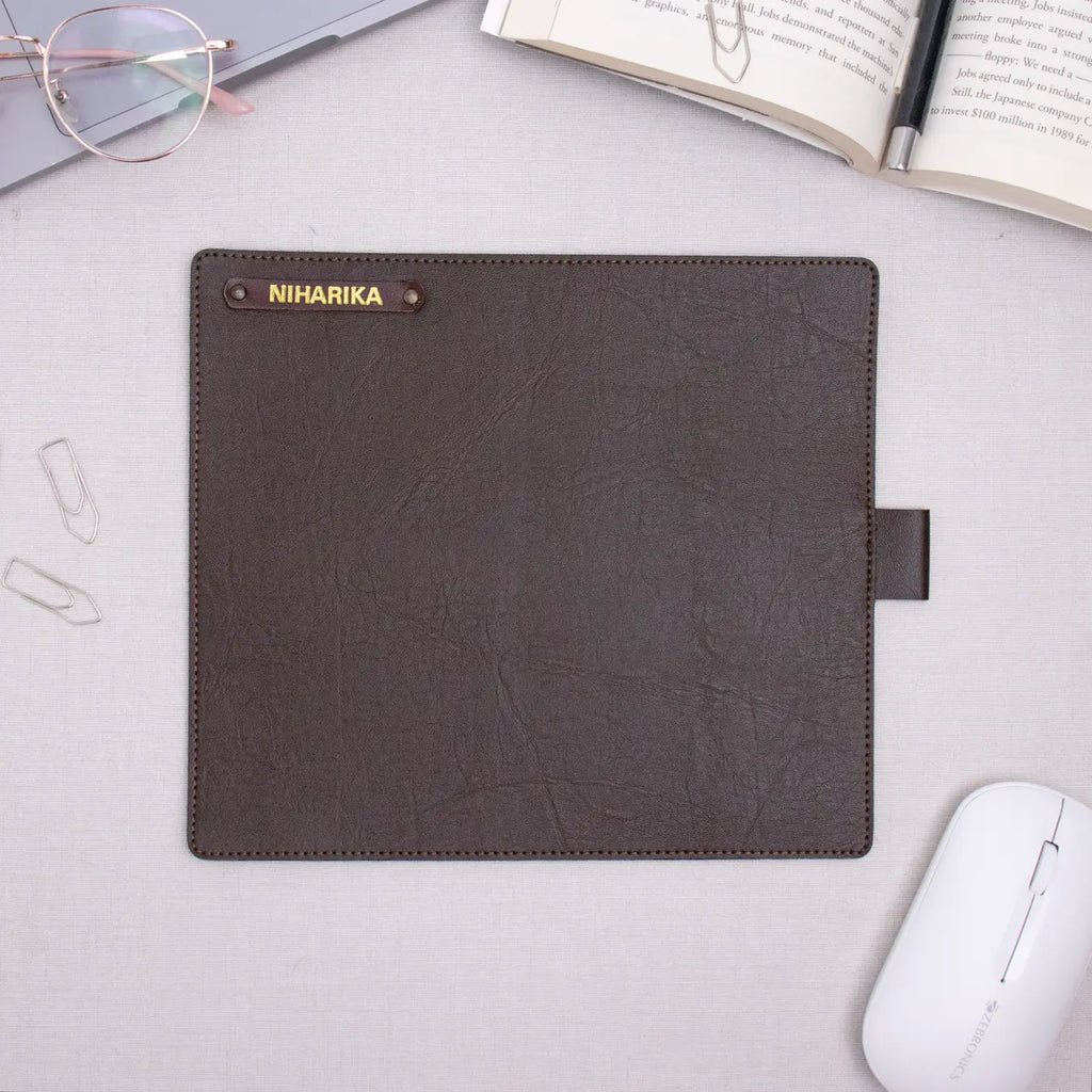 PERSONALISED MOUSE PAD - BROWN