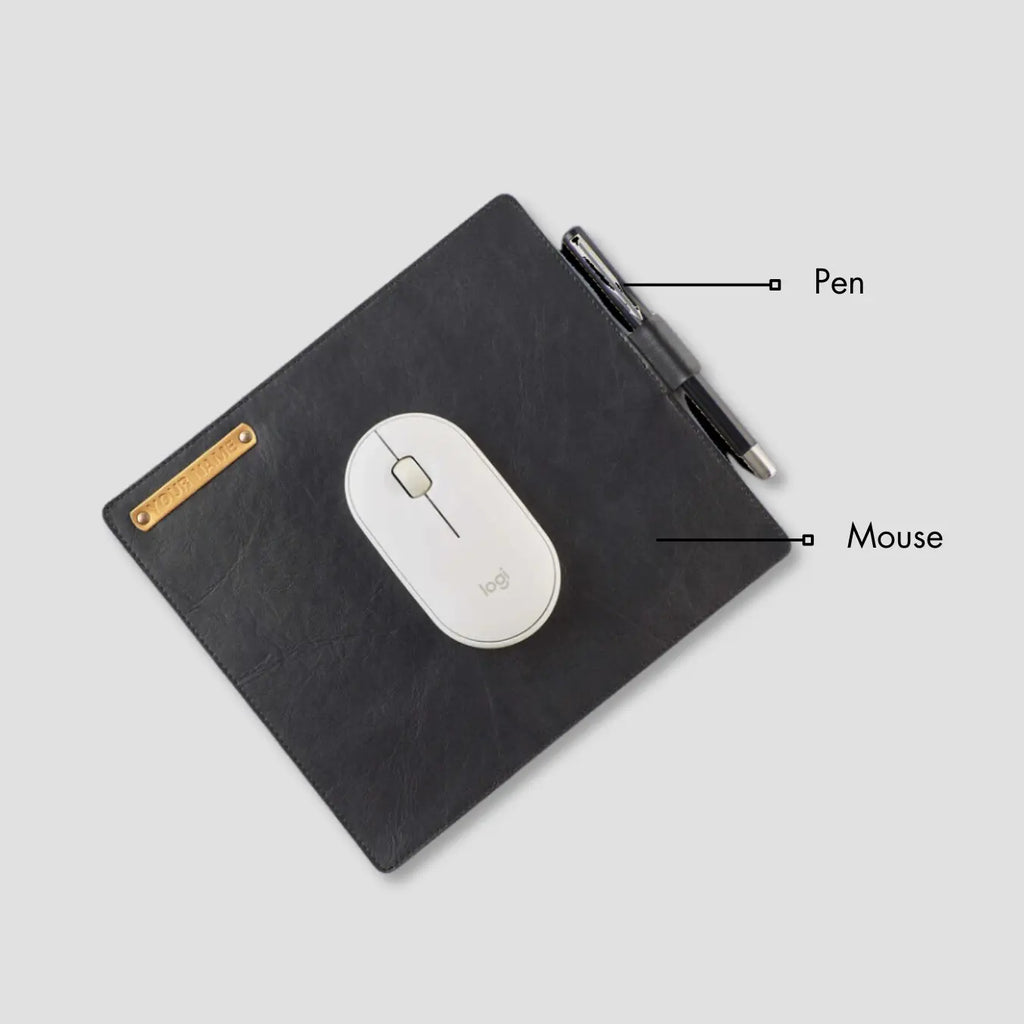 PERSONALISED MOUSE PAD - BLACK
