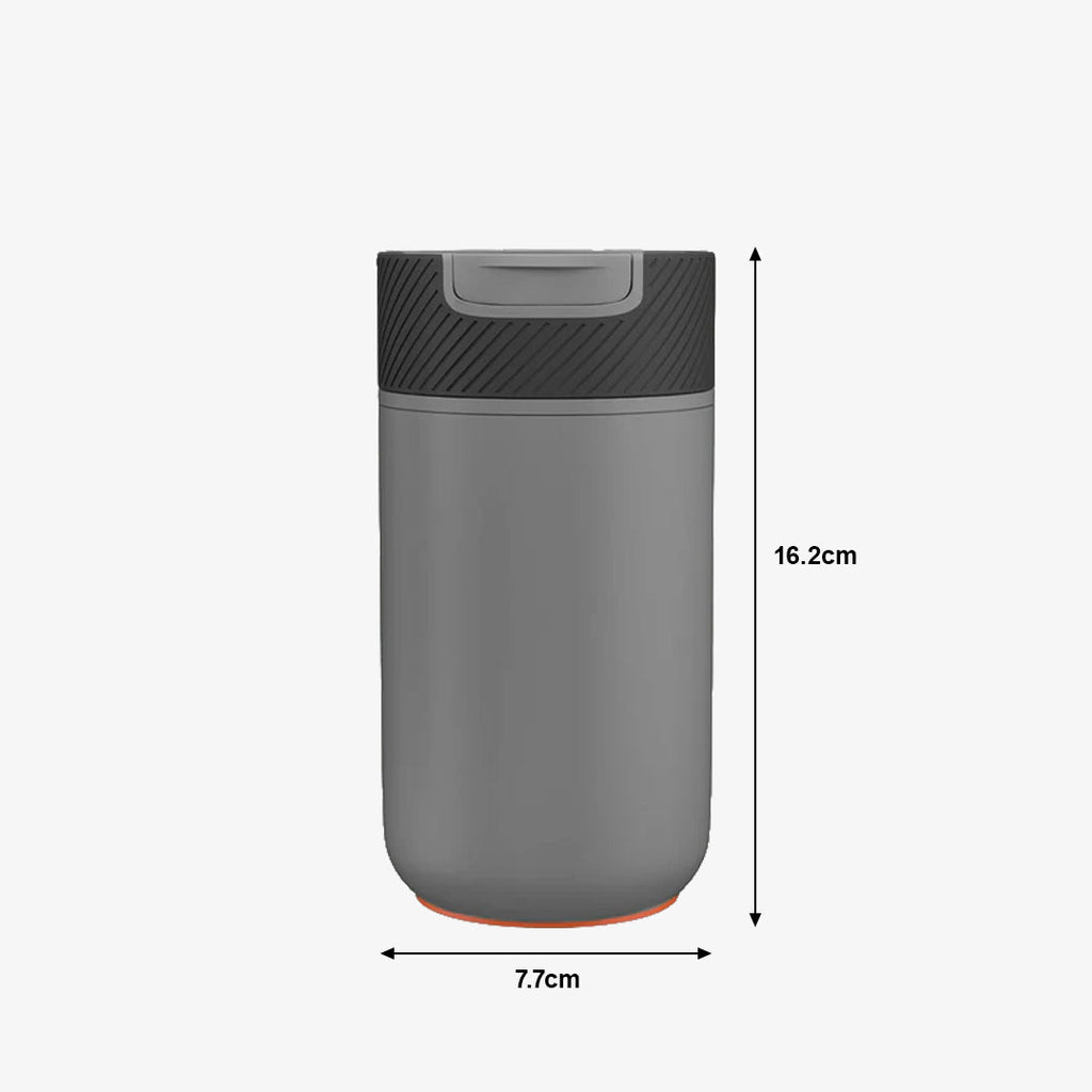 Never-Spill Suction Tumbler- Grey