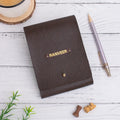 PERSONALISED NOTEPAD - BROWN