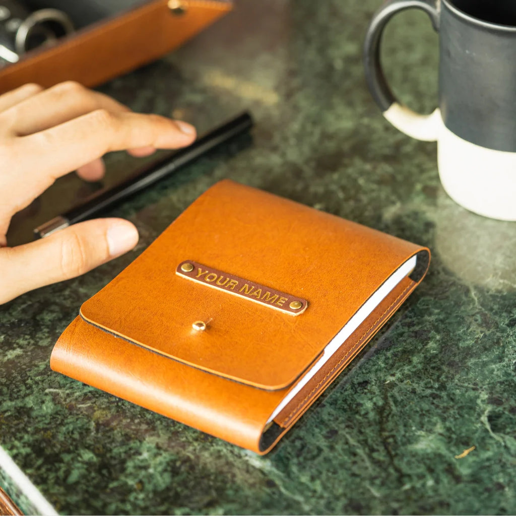 PERSONALISED NOTEPAD - GREEN