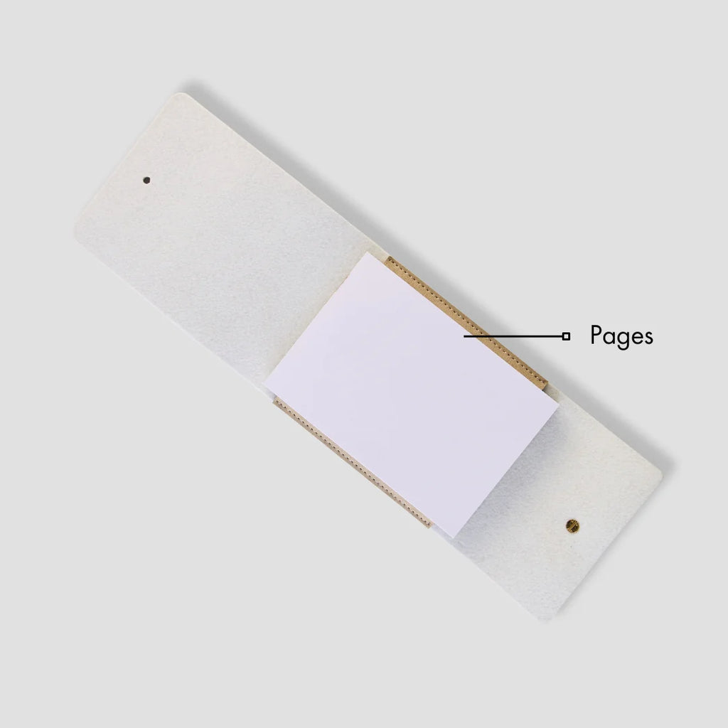 PERSONALISED NOTEPAD - BEIGE