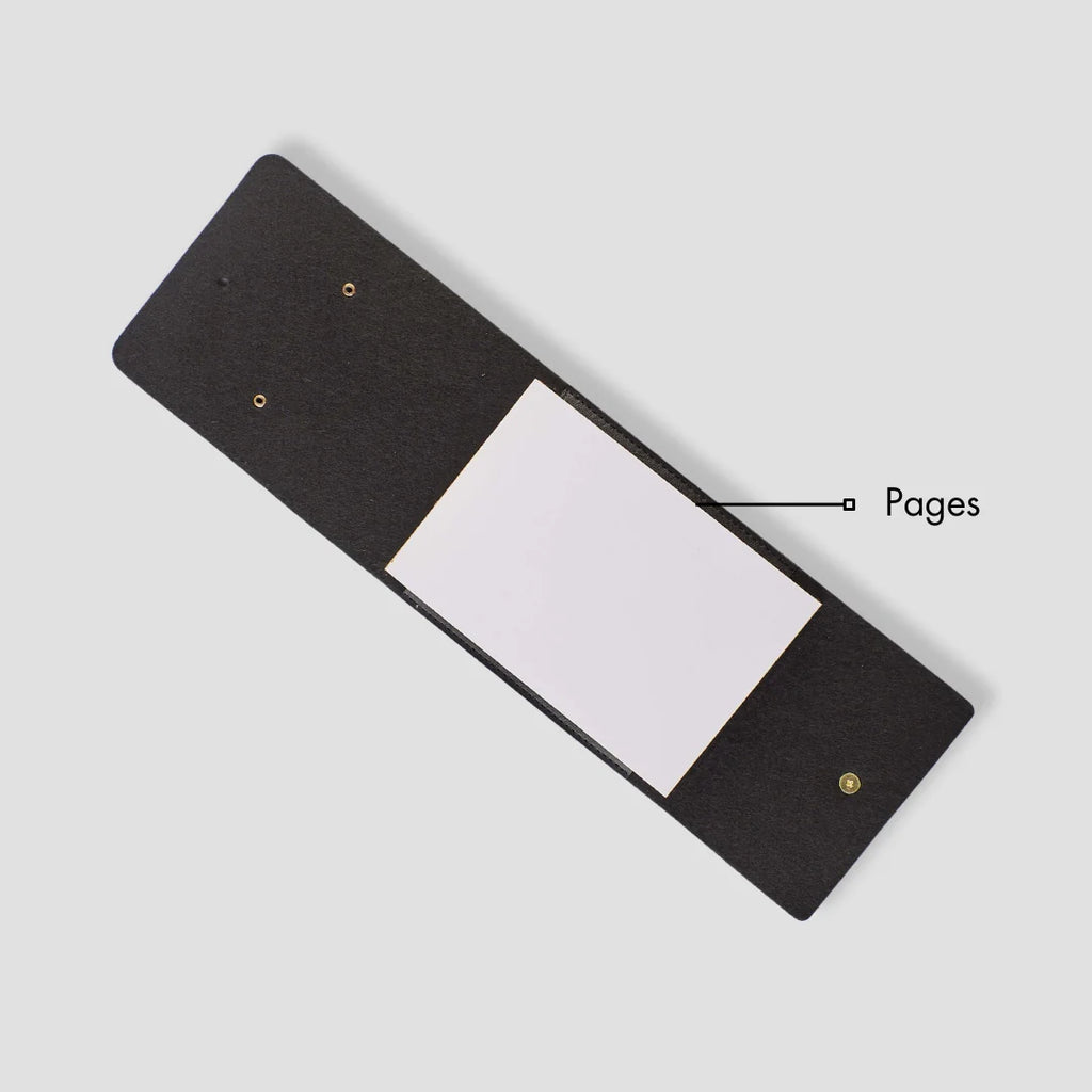 PERSONALISED NOTEPAD - BLACK
