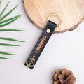 PERSONALISED KEYCHAIN - BLACK