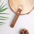 PERSONALISED KEYCHAIN - TAN