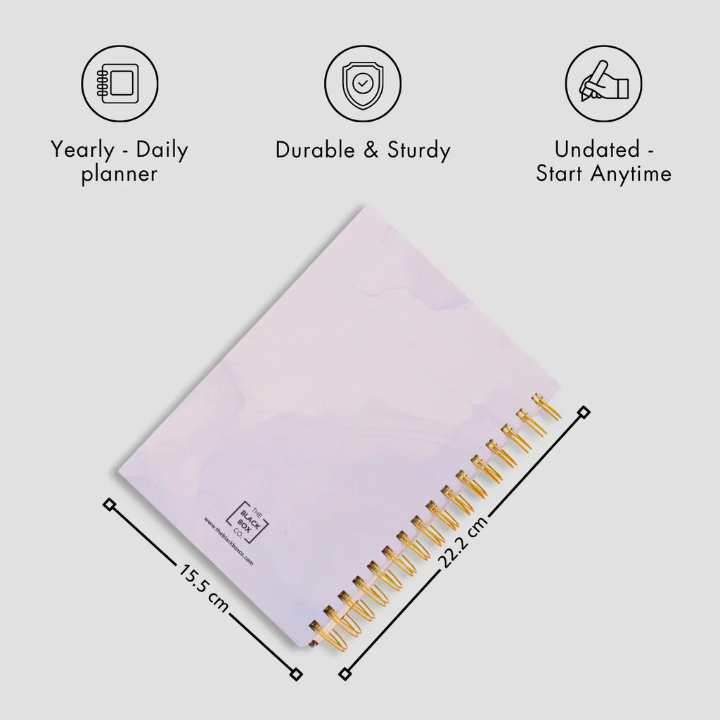 PERSONALISED DAILY PLANNER - FLORAL