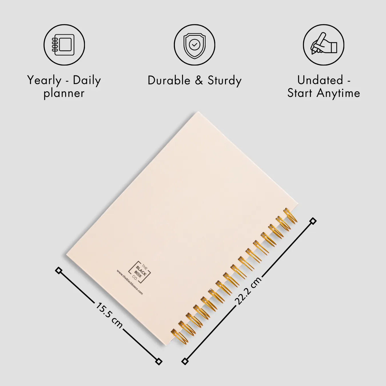 PERSONALISED DAILY PLANNER - SHADES OF 2026