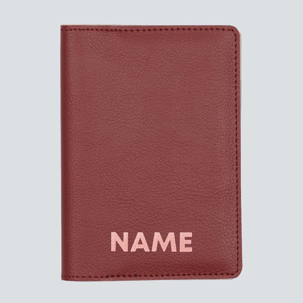 PERSONALISED PASSPORT COVER - PRINTED