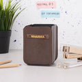 PERSONALISED PENSTAND - BROWN