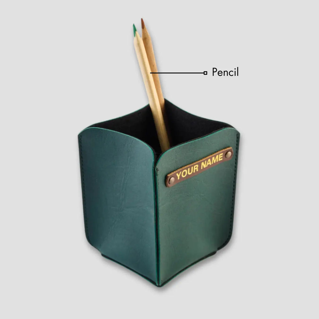 PERSONALISED PENSTAND - GREEN